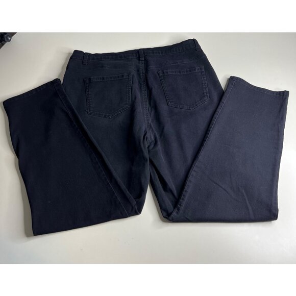 Gloria Vanderbit Charcoal Jeans Size 16W - Picture 3 of 11